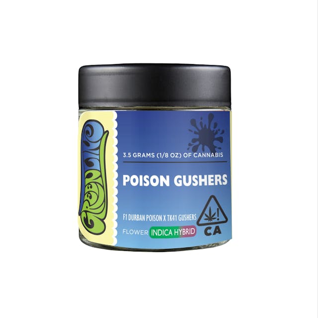 Photograph of product: Poison Gushers - 3.5g - 