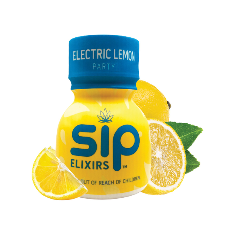 Photograph of product: Sip Elixirs - Electric Lemon 100mg