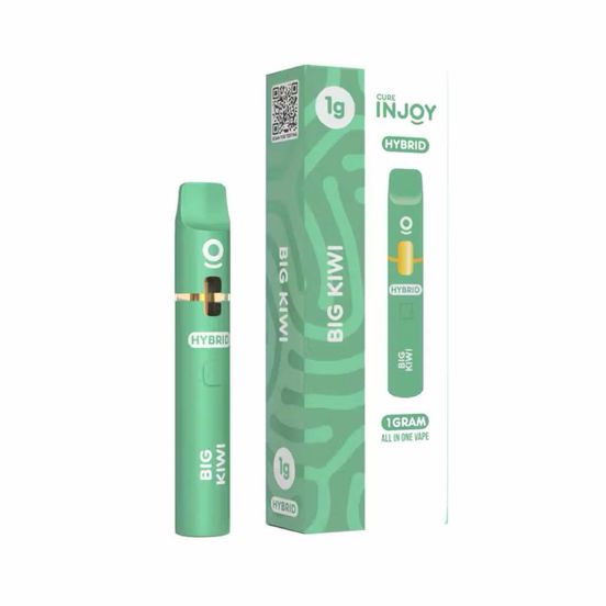 Photograph of product: Cure Injoy - 1g Disposable Cartridge - Big Kiwi - 