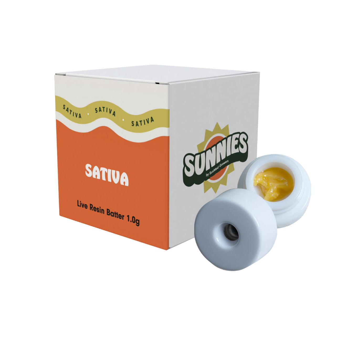 Photograph of product: Sunnies Grape Slush Live Resin Batter 1g/
