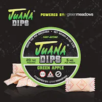 Photograph of product: TH-oui Pouches | Juana Dips | Green Apple 20ct | 5mg each