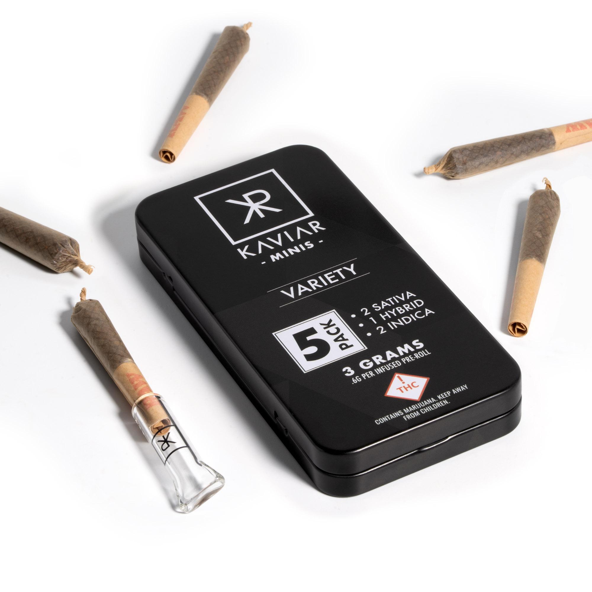 Photograph of product: Kaviar 5 pack VARIETY