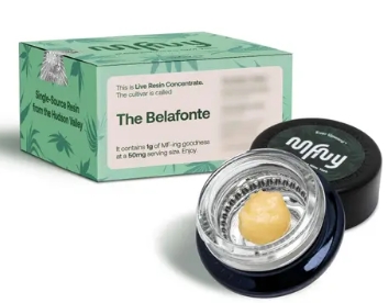 Photograph of product: MFNY Live Resin Badder | 1g | The "Belafonte"