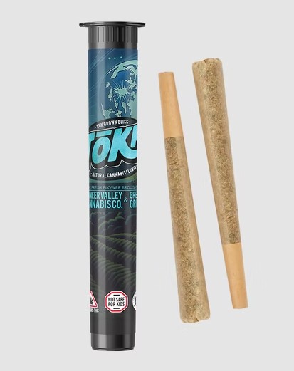 Photograph of product: Tokh | Cosmic Glue | 1g Pre Roll 2 Pack