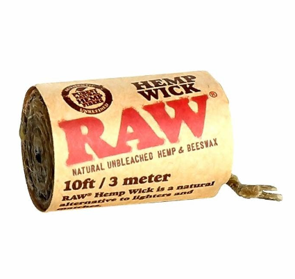 Photograph of product: Hemp Wick   10ft | Natural & Unbleached