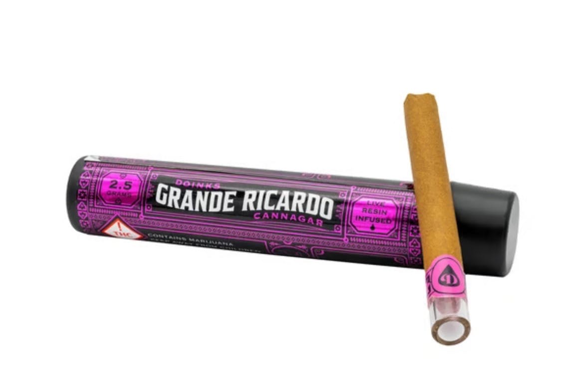 Photograph of product: ORANGE PUSH POP 2.5G LR INFUSED BLUNT (H)