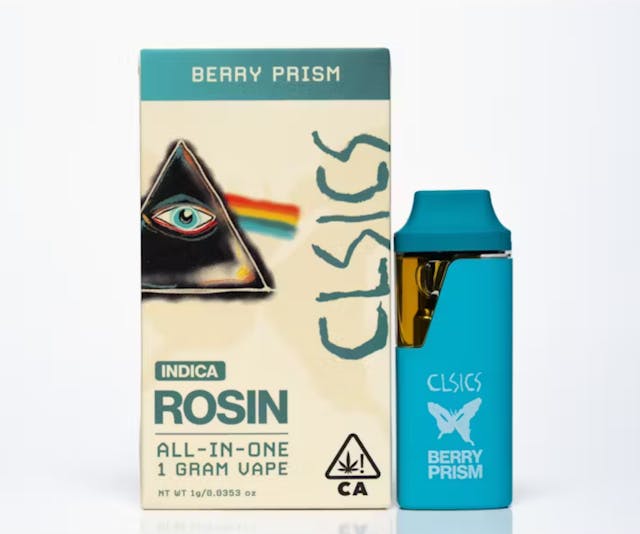 Photograph of product: Berry Prizm | 1g Live Rosin AIO - 