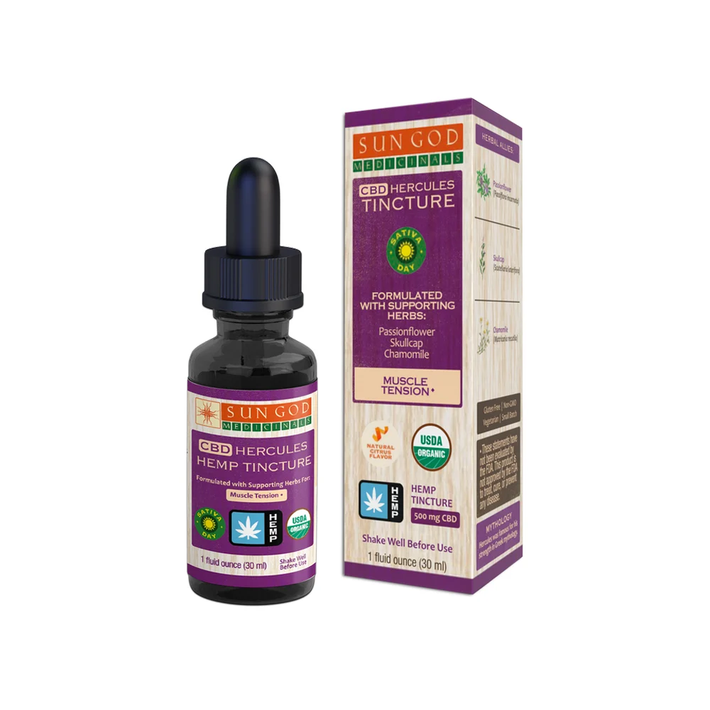 Photograph of product: SGM-CBD-Hercules Tincture