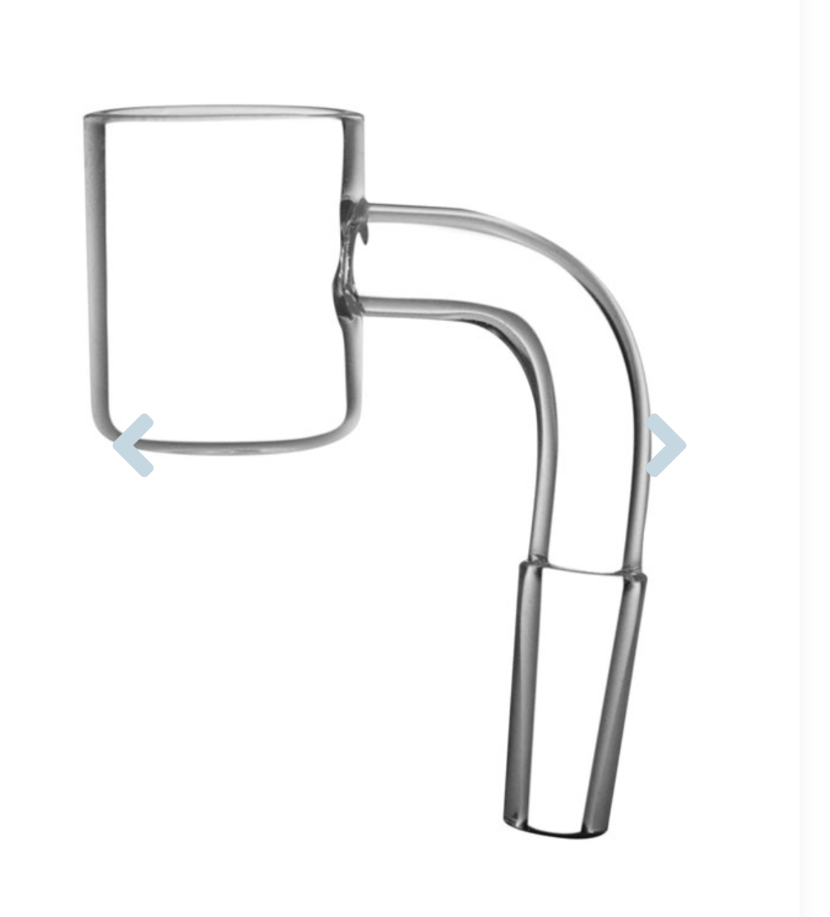 Photograph of product: Quartz Banger Nail - 90 Degree - 14mm Male