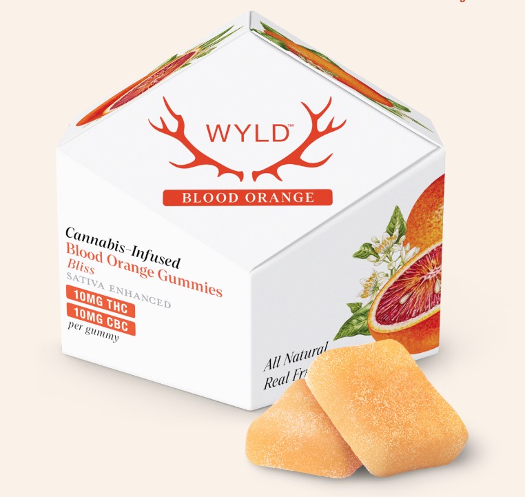Photograph of product: Wyld | Gummies | Blood Orange 1:1 (S) 100mg