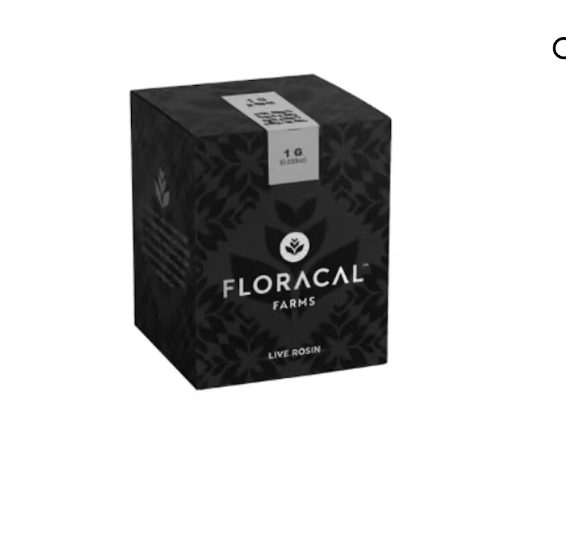 Photograph of product: FLORACAL JESTER LIVE ROSIN BADDER 1G