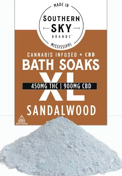 Photograph of product: Southern Sky | Sandalwood Bath Soak XL