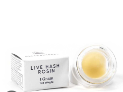 Photograph of Product: PLEASANTREES | Concentrate | Live Hash Rosin | Lemon Freezee x Gin & Juice