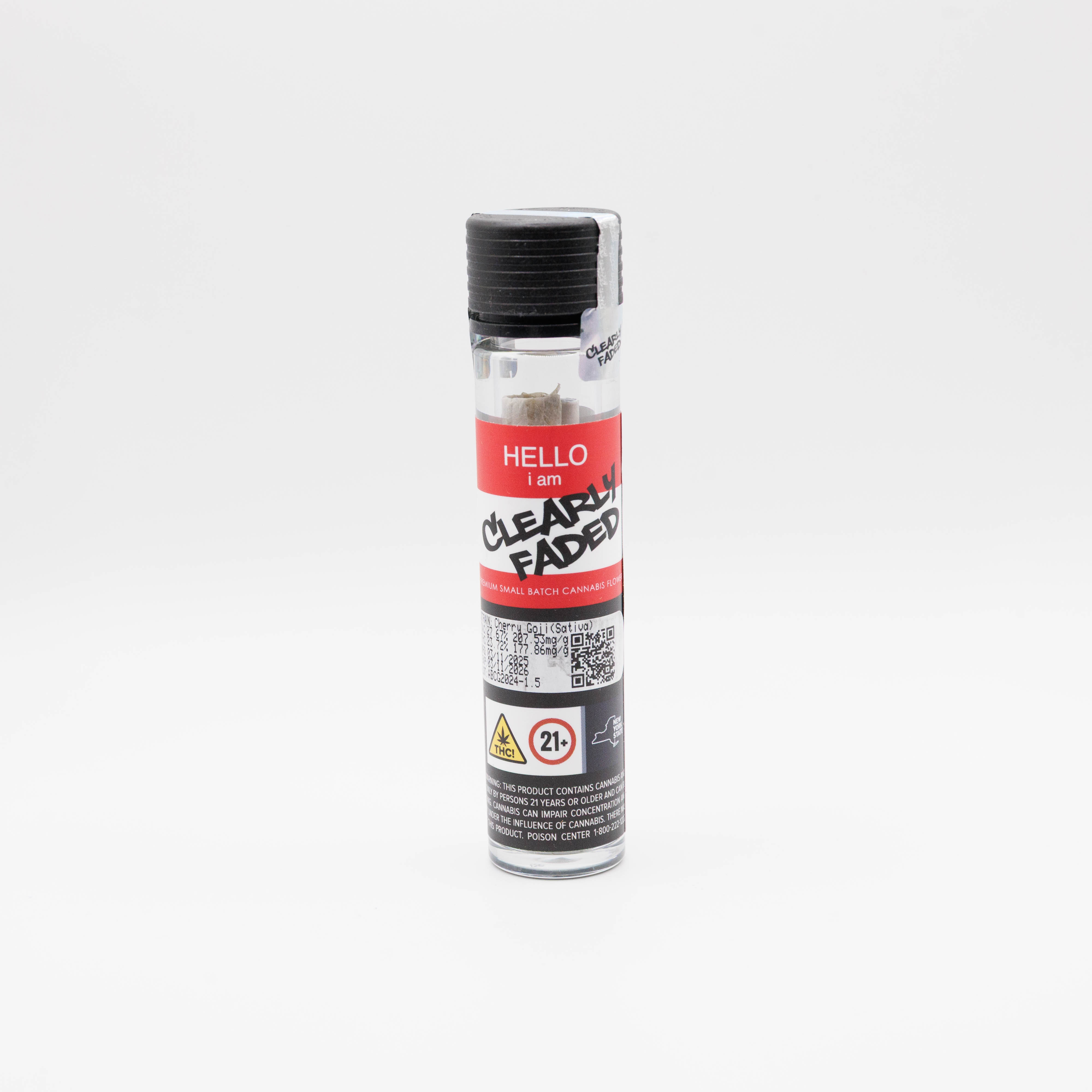Photograph of product: Clearly Faded | Scottie Pippen | Hybrid | Pre-Rolls 2pk