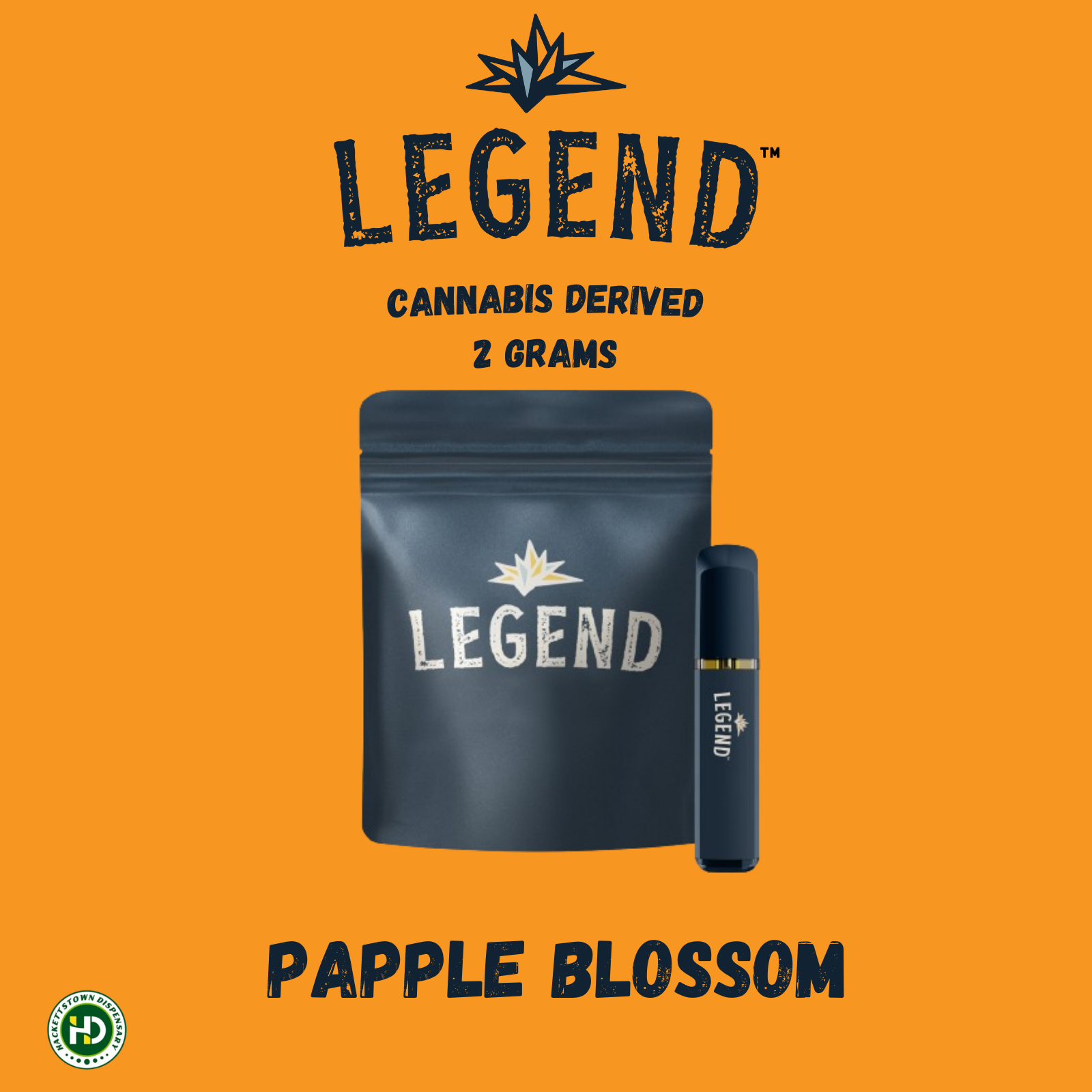 Photograph of product: Legend (CD) Disposable | Papple Blossom (Oui'd)