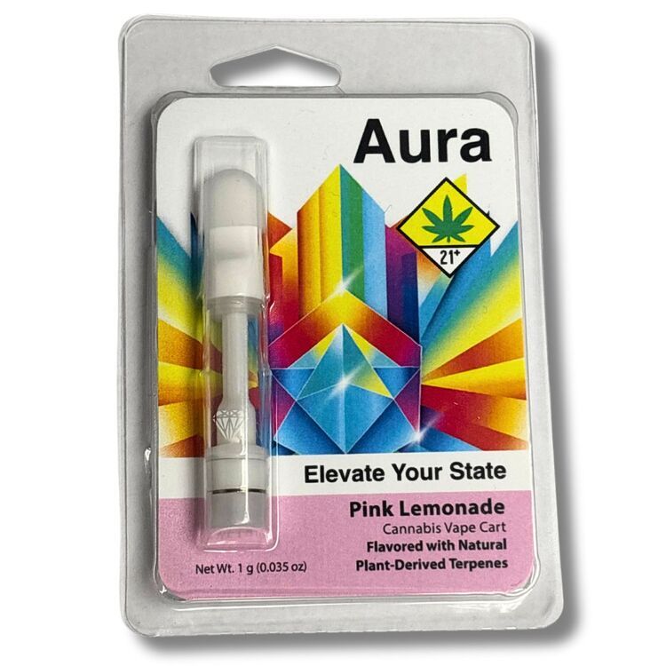 Photograph of product: Pink Lemonade Distillate Cartridge (Aura)