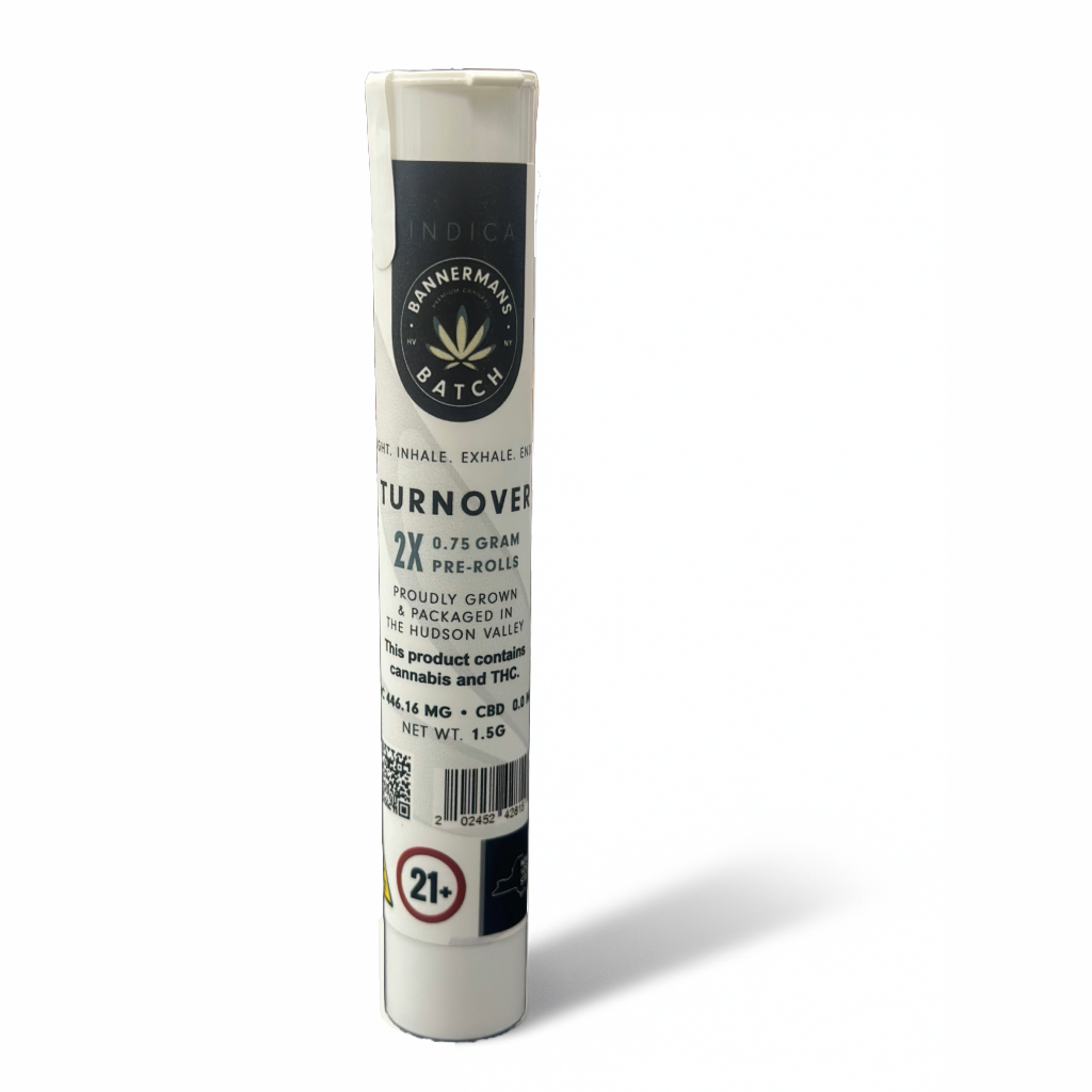 Photograph of Product: Bannermans Batch | Turnover Preroll 2 Pack | 1.5G