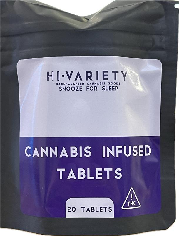 Photograph of Product: Snooze 1:1:1 THC:CBD:CBN | 4.5mg - 20 Count