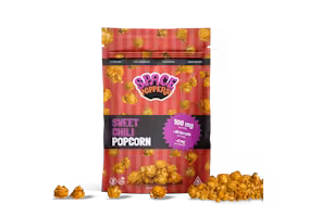 Photograph of product: Space Poppers - Sweet Chili 1:1 Popcorn - 100mg