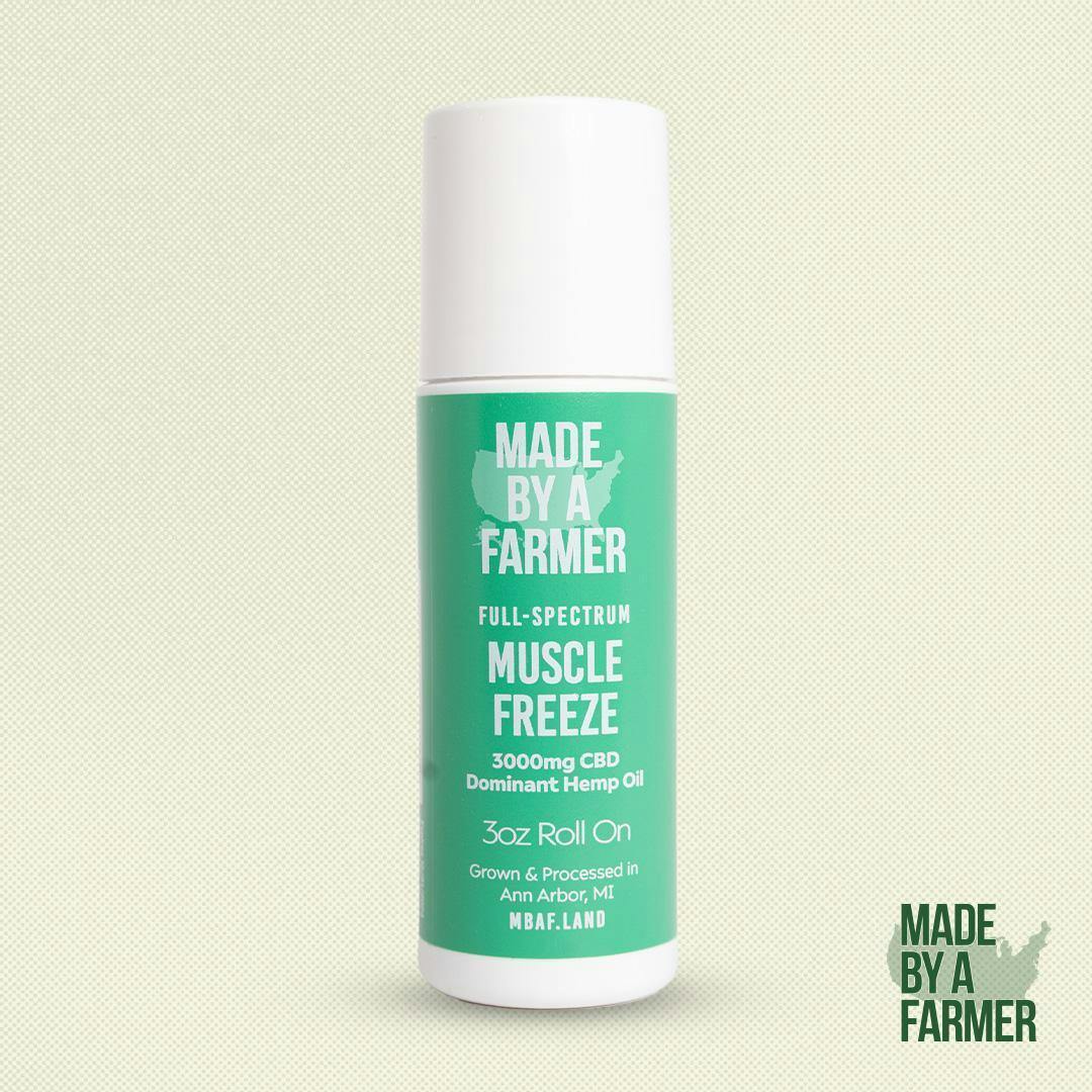 Photograph of product: Made By A Farmer - 3000mg Muscle Freeze Roll - CBD