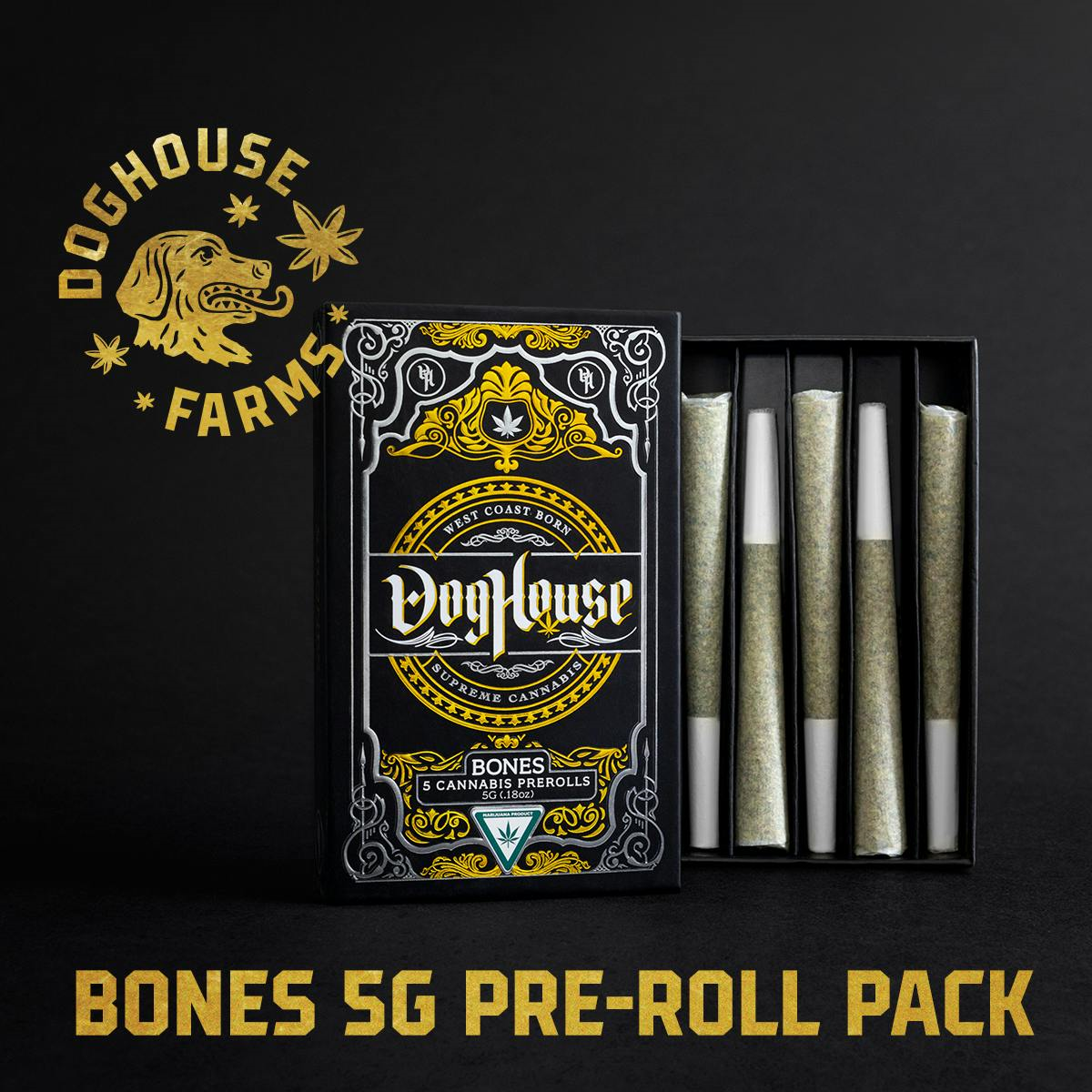 Photograph of product: DogHouse | 5pck | Sourdough | Preroll