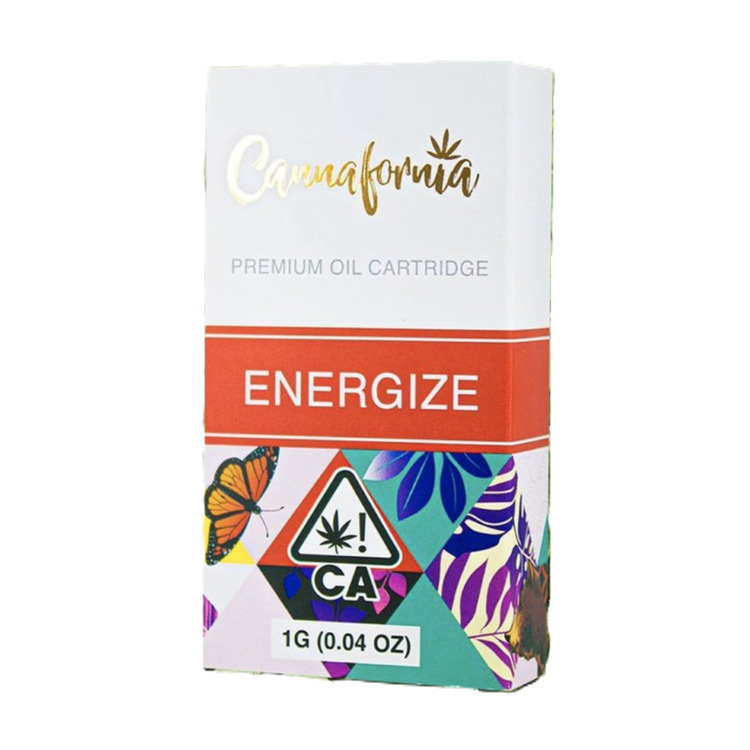 Photograph of product: Cannafornia: Peach Ringz - Disposable Cartridge
