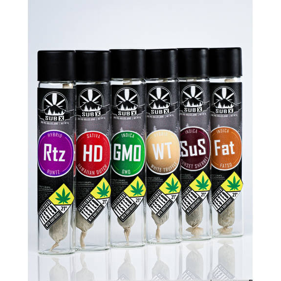 Photograph of product: Subx | Mike & Gary | Pre-Roll | 1g
