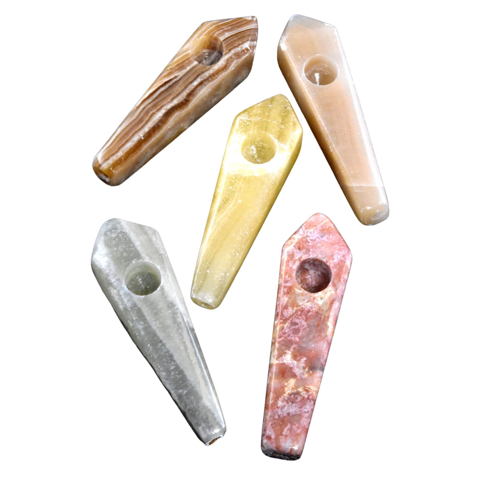 Photograph of product: 3" Onyx Hand Pipe | Stone |