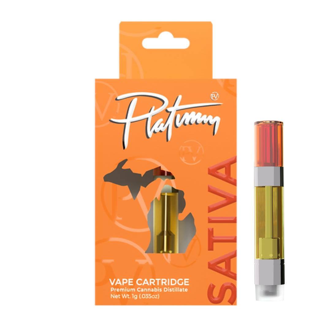 Photograph of product: Platinum Vape | Sweet Sunrise Distillate Cartridge | 1g