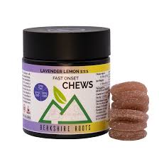Photograph of product: Lavender Lemon 1:1:1 Fast Onset Chews - 20pk CBD:CBN