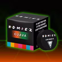 Photograph of product: HOMIEZ | Concentrate | Live Resin | Guava | 1g