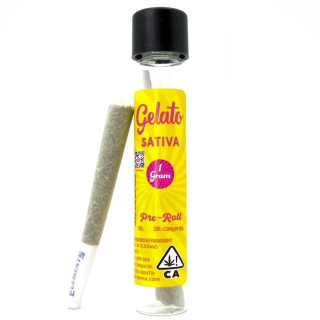 Photograph of product: Gelato - Pre-Roll - Pineapple Punch 1g - 