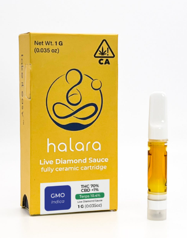 Photograph of product: GMO Cookies - Live Diamond Sauce Cartridge