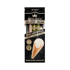 Photograph of product: King Palm Gelato Cream Mini Cones (2pk)