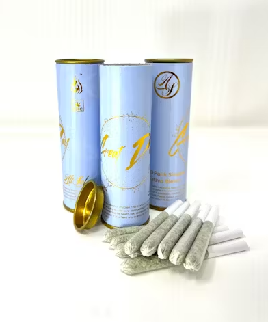 Photograph of product: DC's Finest: Great Day (TGR) 5 Pack Pre-Roll's (5x0.35g)