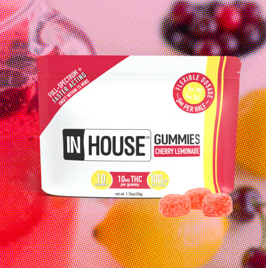 Photograph of product: Gummies | Cherry Lemonade | 25mg per Serving | 20 Servings