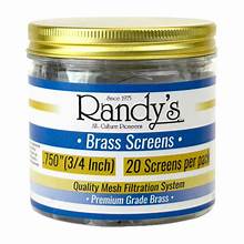 Photograph of product: Randys Brass Screens .750"