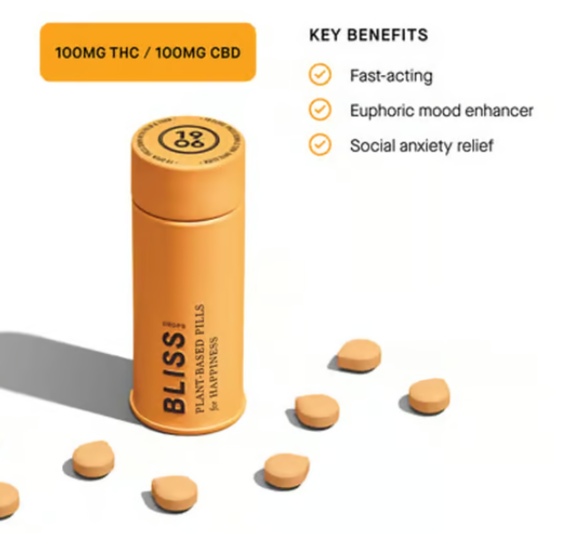 Photograph of product: Bliss Tablets | 20pk