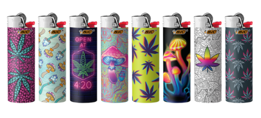 Photograph of product: BIC Lighter Maxi Special Edition Counterculture