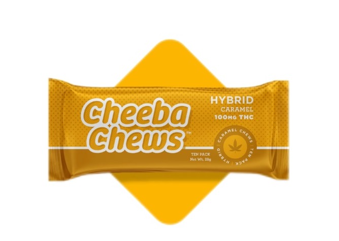 Photograph of product: Caramel Chews | 100mg | Cheeba Chews