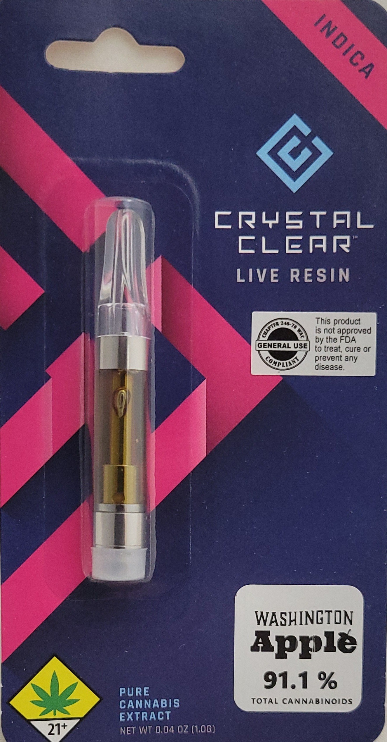 Photograph of product: Washington Apple *LIve Resin* | 1g  *General Use Compliant*
