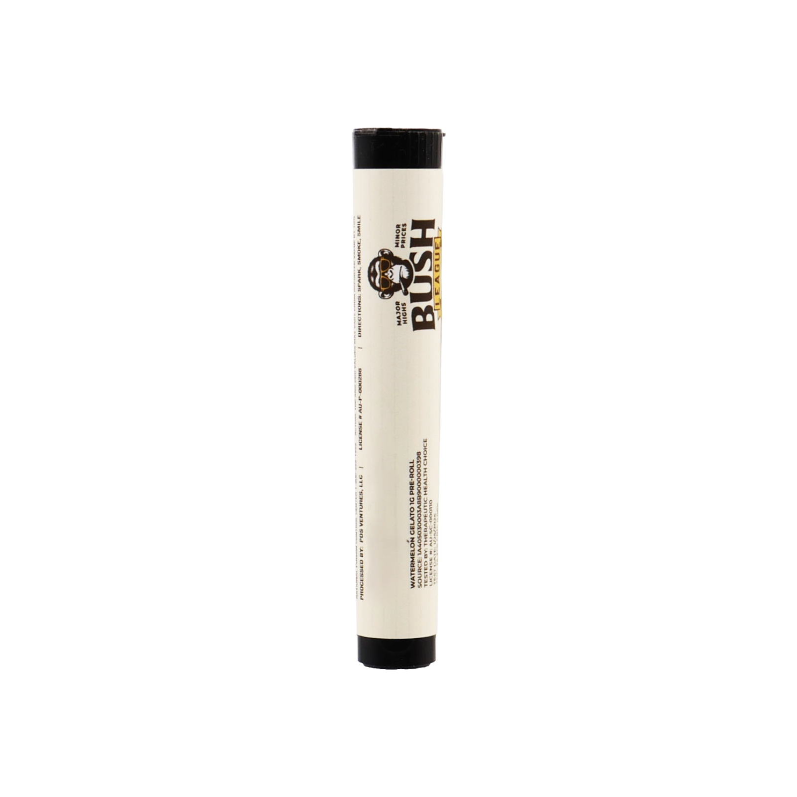 Photograph of product: BUSH LEAGUE | LA KUSH CAKE | Oui'd | INFUSED PRE-ROLL | 1.2G | REC