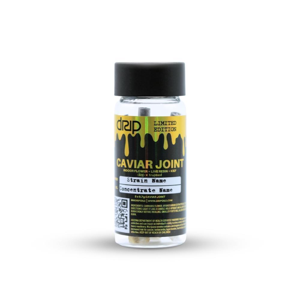 Photograph of product: (DRIP) CAVIAR JOINT 2.1g 3-PK (Melonatti x Melonatti)