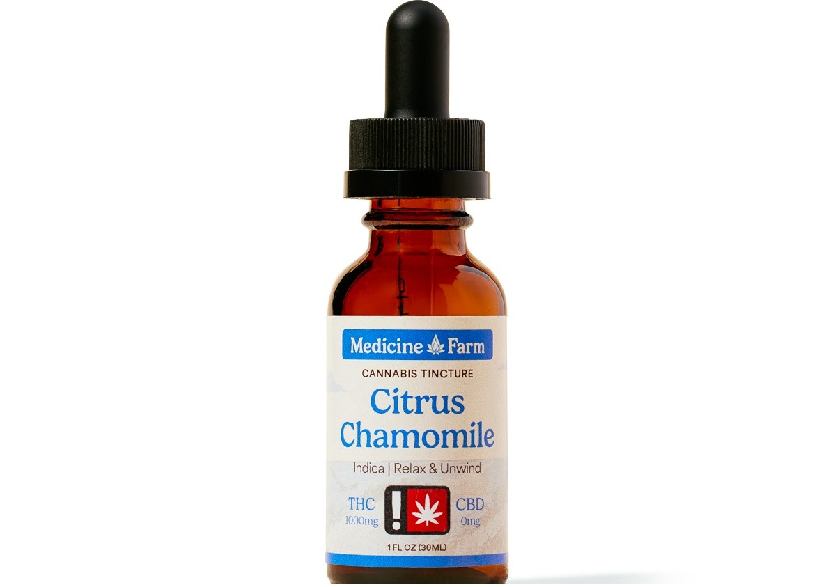 Photograph of product: Citrus Chamomile Oui'd Tincture 30mL | Relax & Unwind