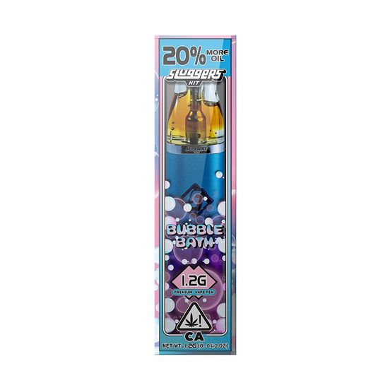 Photograph of product: Sluggers AIO Vape Bubble Bath 1.2g - 