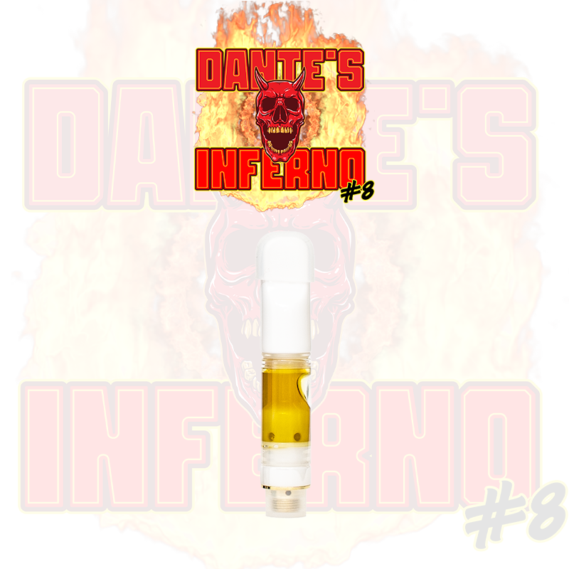 Photograph of product: Live Rosin Dante's Inferno #8