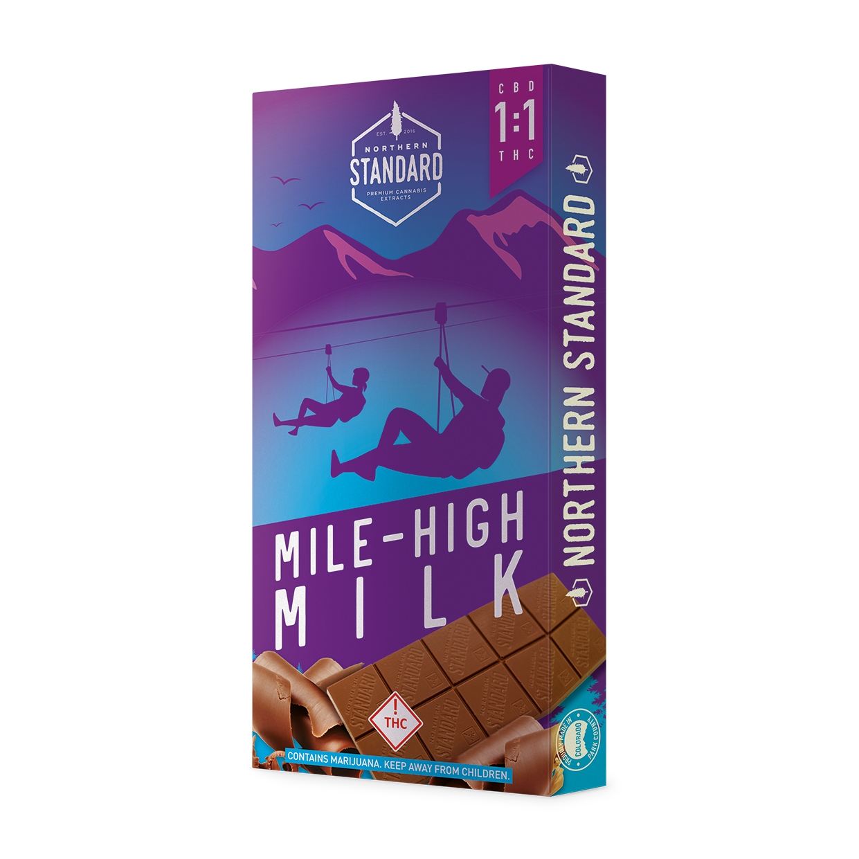 Photograph of Product: Chocolate Bar - 1:1 Mile High Milk