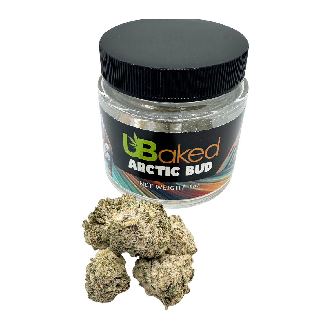 Photograph of product: UBaked | Sour Disco Arctic Bud - 3.5g