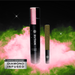 Photograph of product: Rythm Remix - Watermelon Z 1g Infused Pre-Roll
