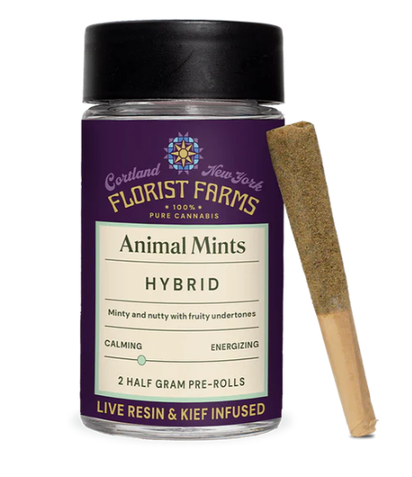 Photograph of product: Florist Farms - Animal Mintz - 2pk - Infused Preroll